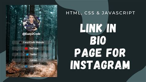 How to Use Link in Bio .